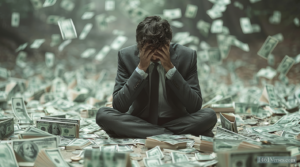 Man depressed at losing money